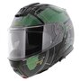 Schuberth C5 Globe Modular Motorcycle Helmet - Gloss Black Green