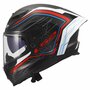 LS2 FF807 Dragon helmet Subic gloss white blue red carbon black