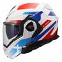 LS2 FF901 Advant X helmet Nova gloss white blue red