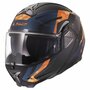 LS2 FF910 Advant II helmet Glide matt black orange