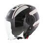 Axxis Metro S jethelm Duo B1 gloss black - Size XXS - Children / youth helmet for motorcycle and scooter