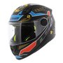 LS2 FF812 Kids junior Zero matt grey red - Children motorcycle racing helmet