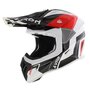 Airoh Aviator Ace 2 MX Helmet Shield - Black White Red
