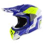 Airoh Aviator Ace 2 MX Helmet Shield - Blue White Yellow
