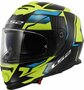LS2 FF800 Storm II helmet Tracker black h-viz yellow