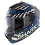 Shark Spartan GT E-Brake - Gloss black blue yellow - Motorcycle helmet