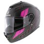 Shark Spartan GT Helmet Ryser - Matt black pink violet - Sports tourer motorcycle helmet