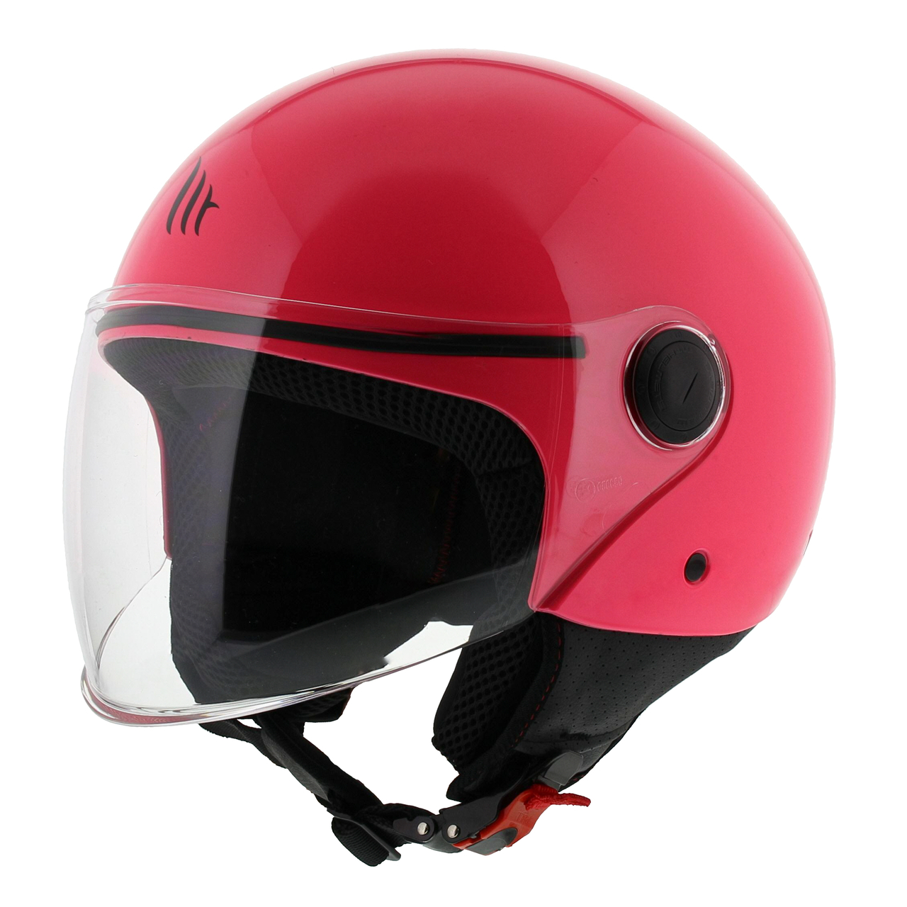 Creatie Een goede vriend Struikelen MT Street helm glans roze - Helmspecialist