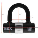 MKX-lock Padlock 120cm _