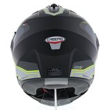 Caberg Duke II Tour Matt Black yellow - Modular Flip Up motorcycle helmet - Size S_