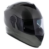 Vito Furio Modular Motorcycle Helmet - gloss gunmetal - grey green_