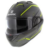 Shark Evo ES Yari matt anthracite yellow silver - Size XS - Flip Up Modular Motorcycle helmet_