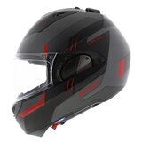 Shark EVO ES Kryd Matt Silver Black Red - Size XS -  Motorcycle helmet_