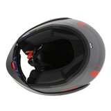 Shark EVO ES Kryd Matt Silver Black Red - Size XS -  Motorcycle helmet_