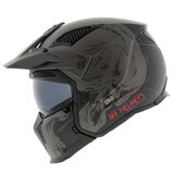 MT Streetfighter SV Darkness helmet matt black grey - Size M_