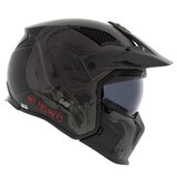 MT Streetfighter SV Darkness helmet matt black grey - Size M_