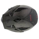 MT Streetfighter SV Darkness helmet matt black grey - Size M_