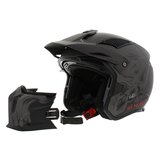 MT Streetfighter SV Darkness helmet matt black grey - Size M_