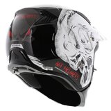 MT Streetfighter SV Darkness helmet gloss black white_