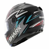 Shark Spartan 1.2 Adrian Parassol matt black silver red_