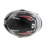 Shark Spartan 1.2 Adrian Parassol matt black silver red_