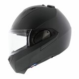 Shark Evo ES motorcycle flip up helmet blank matt anthracite A06 - Size XS_