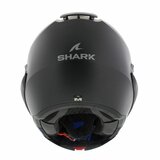 Shark Evo ES motorcycle flip up helmet blank matt anthracite A06 - Size XS_