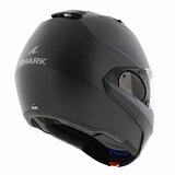 Shark Evo ES motorcycle flip up helmet blank matt anthracite A06 - Size XS_