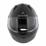 Shark Evo ES motorcycle flip up helmet blank matt anthracite A06 - Size XS_