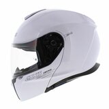 Axxis Gecko SV modular helmet Solid gloss pearl white_