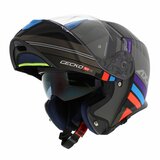 Axxis Gecko SV modular helmet Epic matt black blue purple orange_
