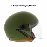 Axxis Square S helmet matt military green_