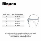 Blauer Real B jet helmet matt black titanium white_