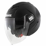 Blauer Real B jet helmet solid matt black_