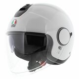 AGV Eteres Open Face helmet Materia Gloss White_