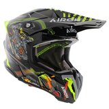 Airoh Twist 3.0 MX Helmet Toxic gloss black yellow_