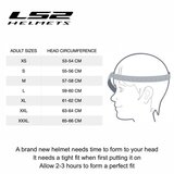 LS2 MX702 Pioneer II adventure helmet Crazy matt grey black red_