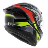AGV K6 S Erazer motorcycle helmet black red fluo yellow_