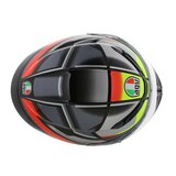 AGV K6 S Erazer motorcycle helmet black red fluo yellow_