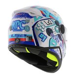 LS2 FF812 Kids junior Next Level gloss white - Children motorcycle racing helmet_
