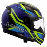 LS2 FF353 Rapid II helmet Flitz h-vision yellow blue_