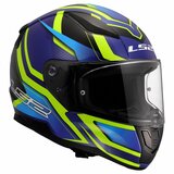 LS2 FF353 Rapid II helmet Flitz h-vision yellow blue_