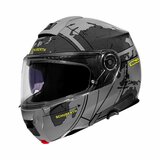 Schuberth C5 Globe Modular Motorcycle Helmet - Black Grey_