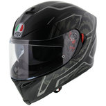 AGV K5-S Tornado Matt Black Silver GT4 AGV K5-S Tornado Matt Black Silver GT4