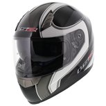 LS2 FF384 helm Fortuna gloss black titanium LS2 FF384 helm Fortuna gloss black titanium