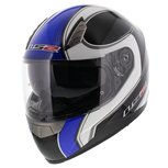 LS2 FF384 helm Fortuna gloss black blue LS2 FF384 helm Fortuna gloss black blue