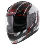 LS2 FF384 helm Asphalt gloss black red LS2 FF384 helm Asphalt gloss black red