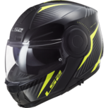 LS2 FF902 Scope Skid gloss black hi-vision yellow LS2 FF902 Scope Skid gloss black hi-vision yellow