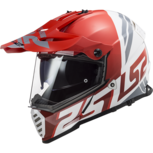 LS2 MX436 Pioneer EVO Evolve gloss red white LS2 MX436 Pioneer EVO Evolve gloss red white