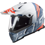 LS2 MX436 Pioneer EVO Evolve white cobalt LS2 MX436 Pioneer EVO Evolve white cobalt